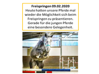 Freispringen 09.02.2020